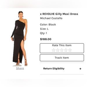 X REVOLVE GILLY MAXI DRESS